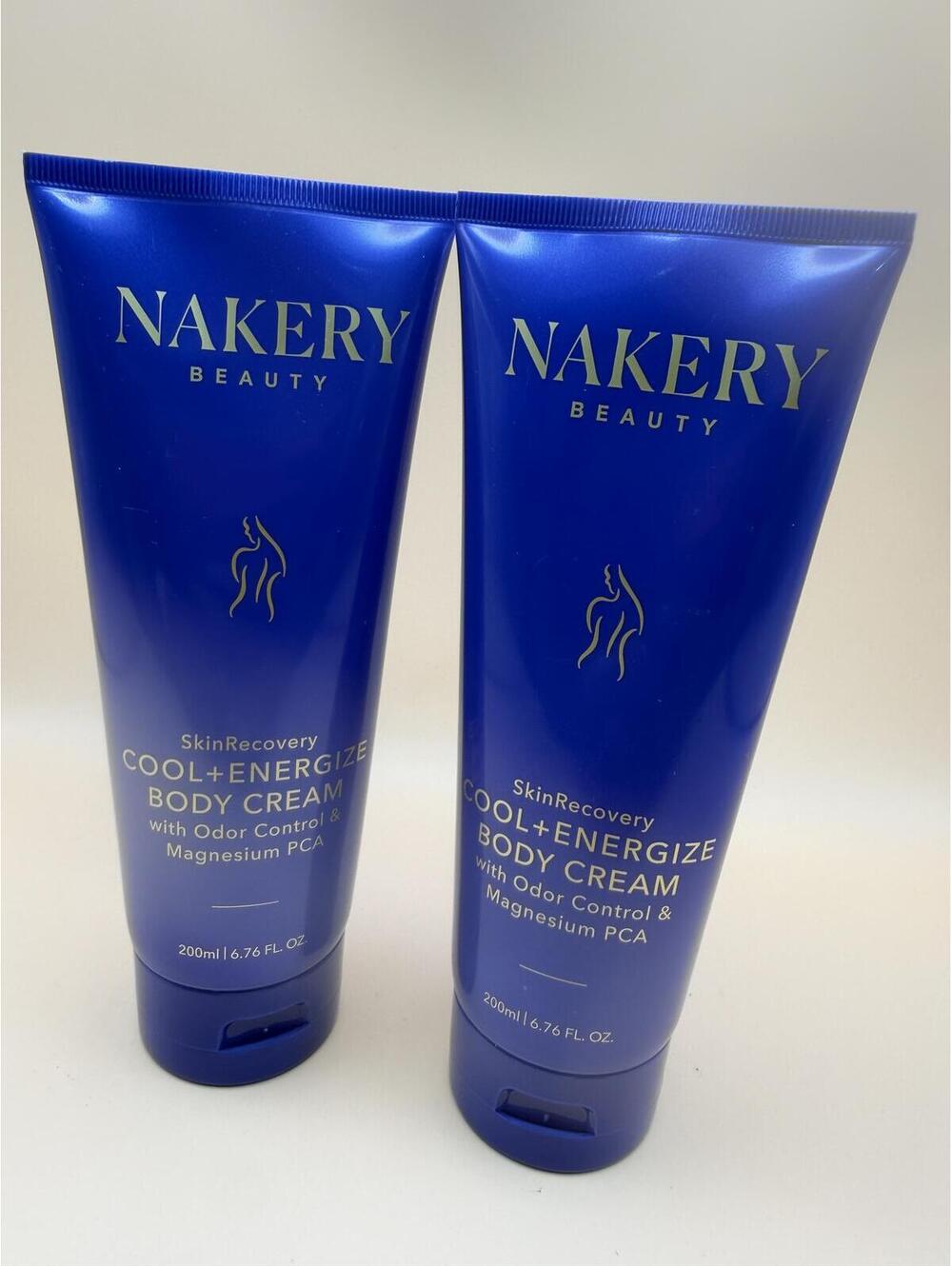 (Set of 2) Nakery Beauty Cool + Energize Body Cream 200ml - Cryo-Chill Magnesium - Picture 2 of 7